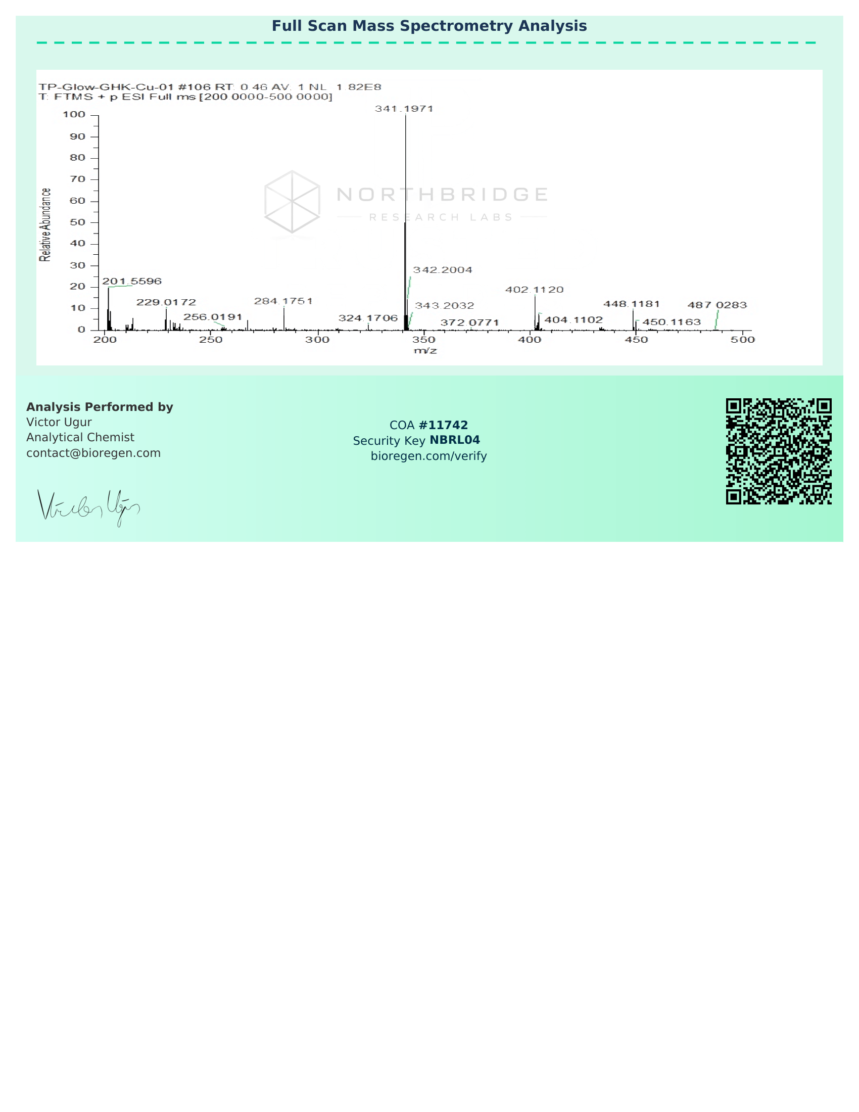 Glow Certificate of Analysis — page 4